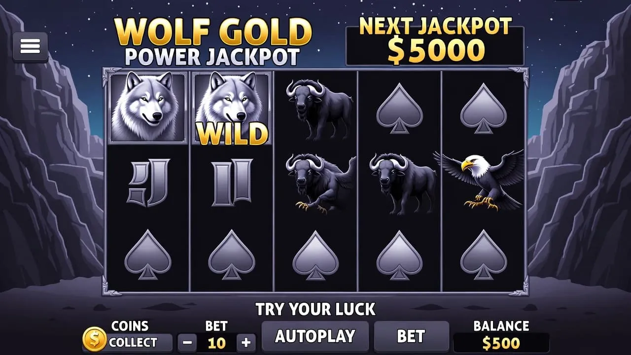 Play Wolf Gold slots